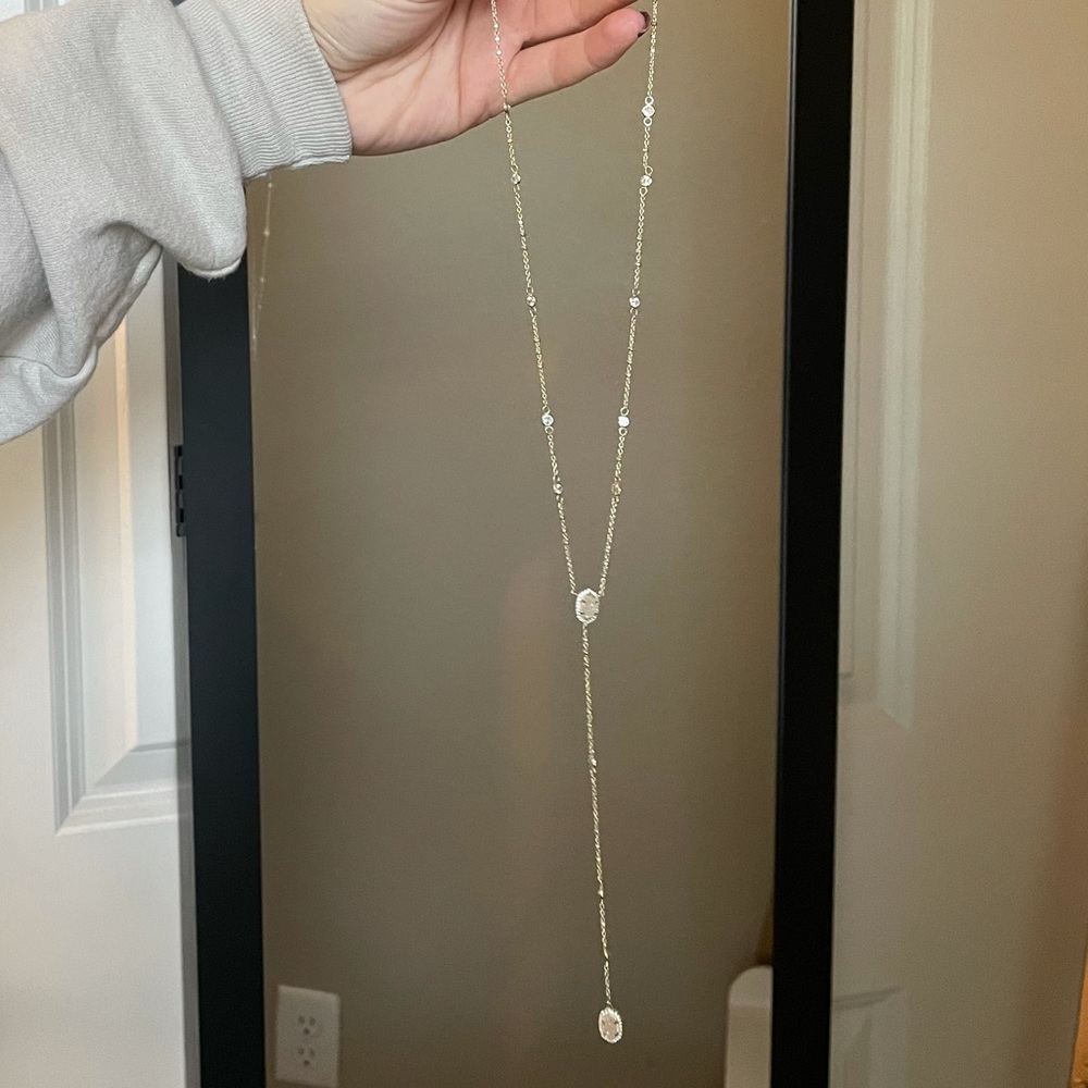Gold Mid-Length Kendra Scott Necklace